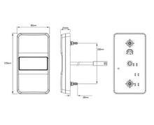 LED Autolamps 150BAR2 12 Volt Stop/Tail & Indicator Lamps - Pair